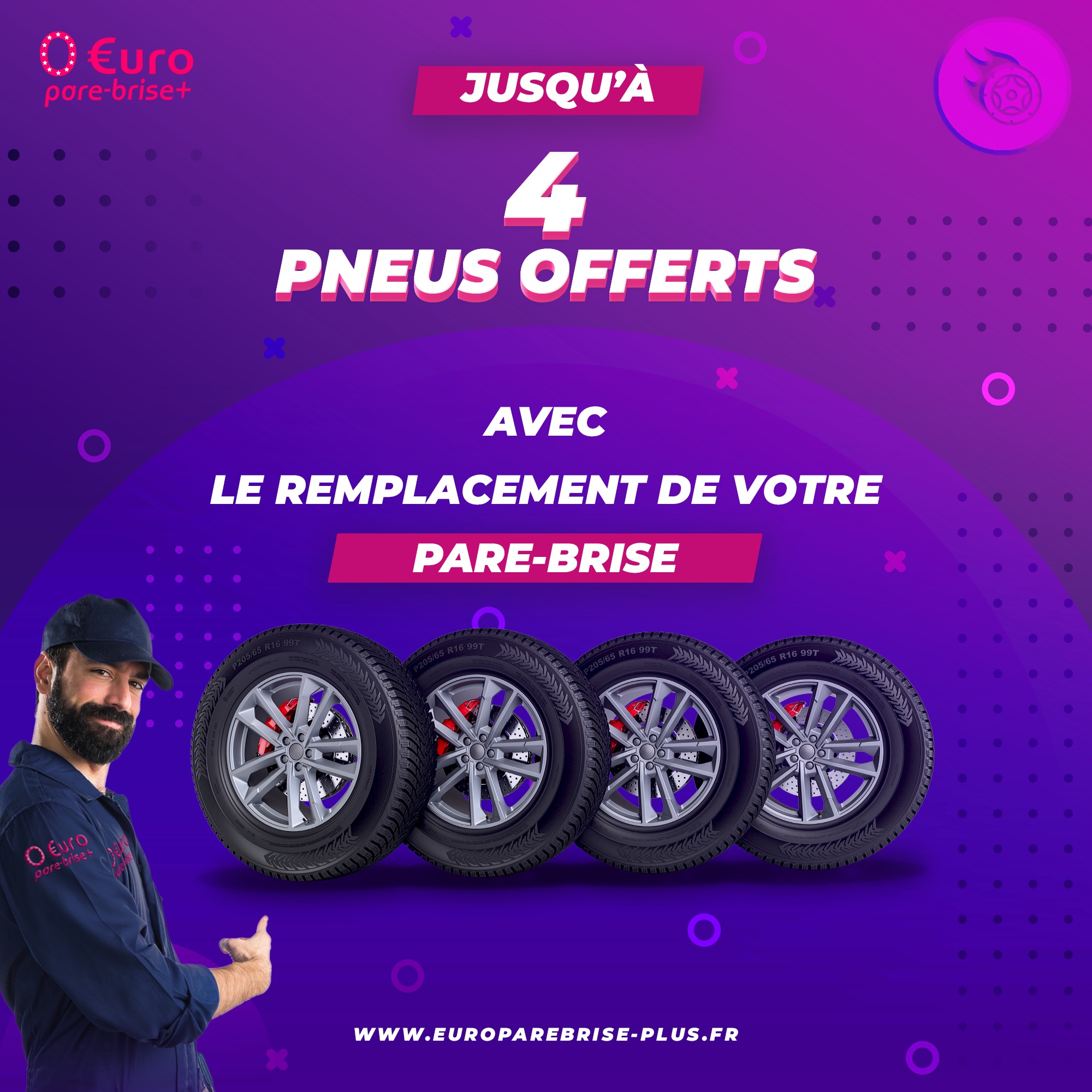 Offre spéciale EURO PARE BRISE+ Valence