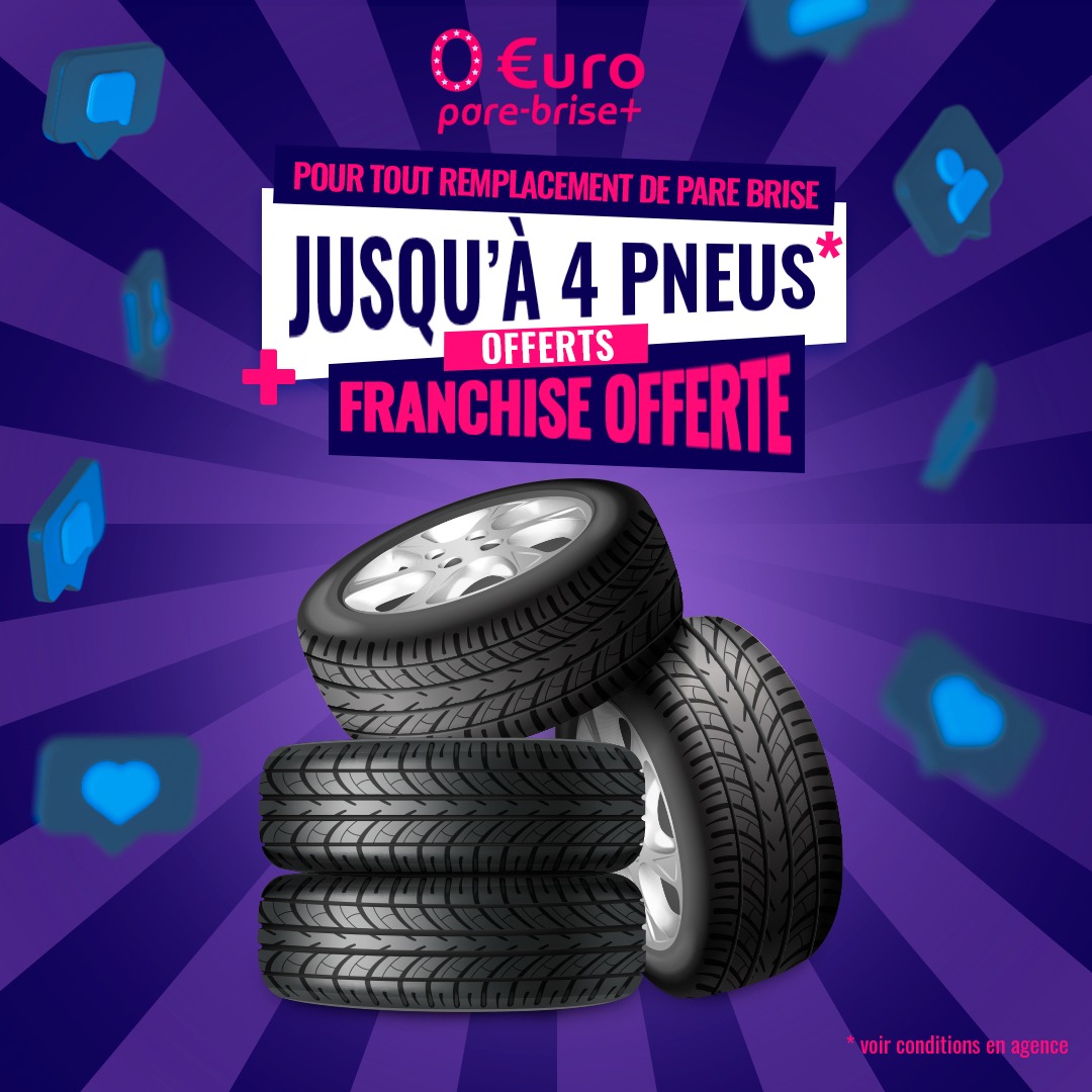 Offre spéciale EURO PARE BRISE+ Le Creusot