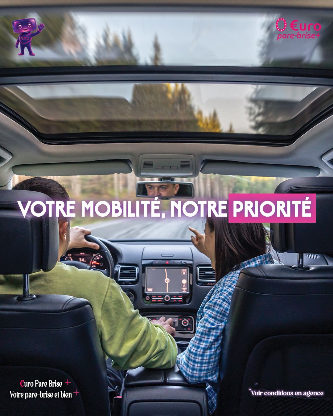 Offre spéciale EURO PARE BRISE+ Suivre le centre de Sedan: