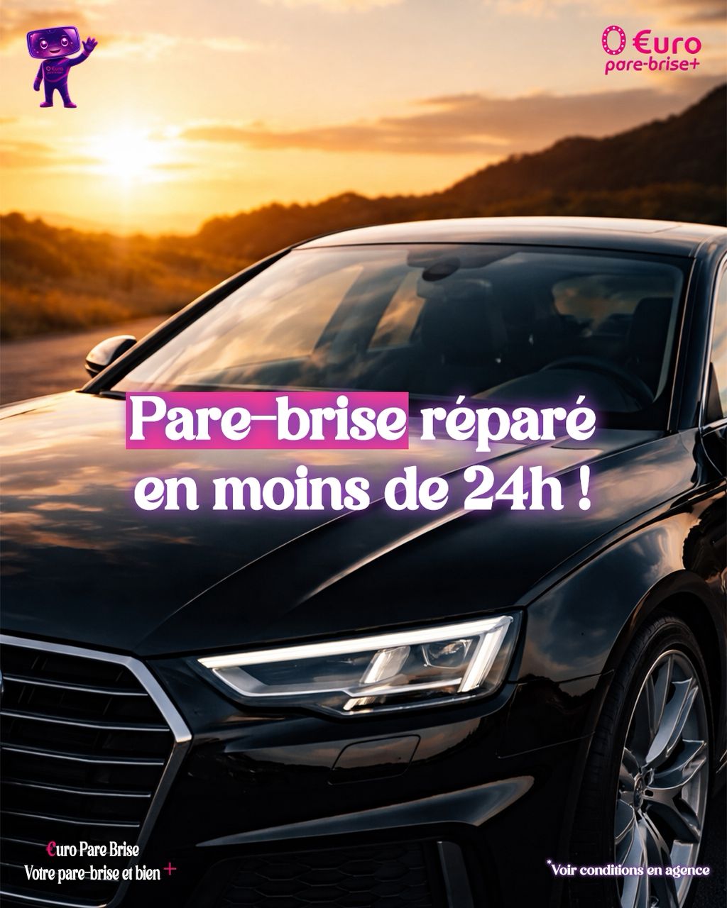 Offre spéciale EURO PARE BRISE+ Suivre le centre de Monestier-Port-Dieu: