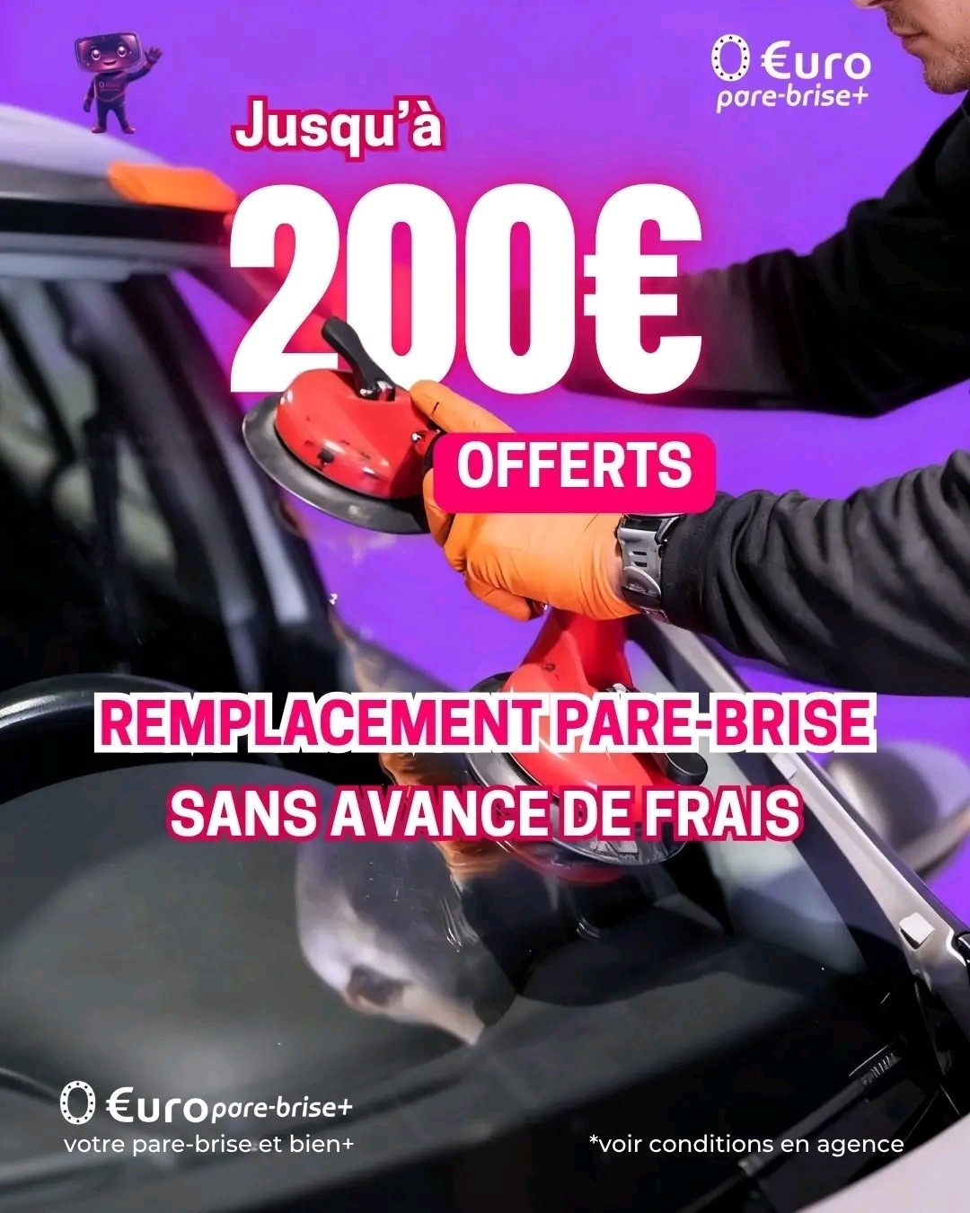 Offre spéciale EURO PARE BRISE+ Toulouse