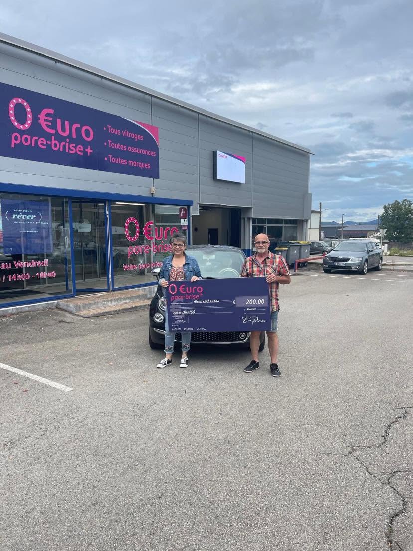 Offre spéciale EURO PARE BRISE+ Suivre le centre de Compiègne :