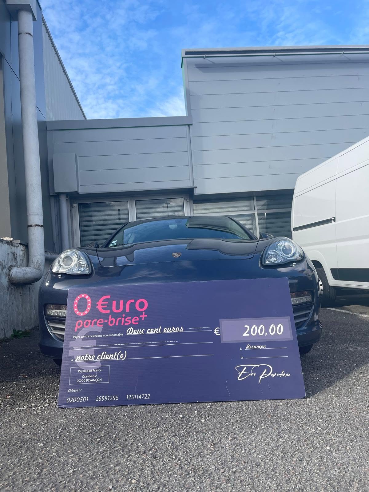 Offre spéciale EURO PARE BRISE+ Suivre le centre de Compiègne :