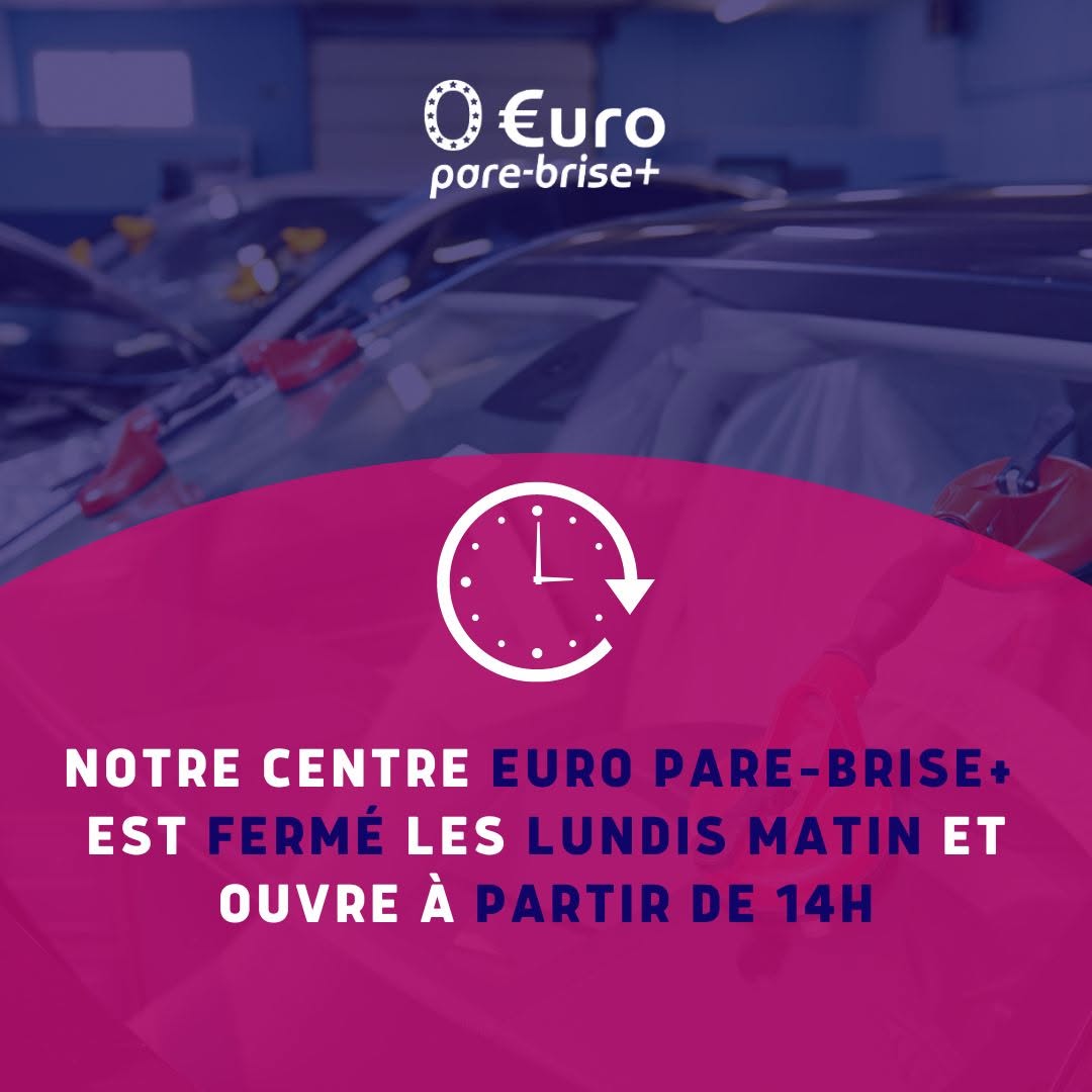 Offre spéciale EURO PARE BRISE+ Suivre le centre de Nantes :