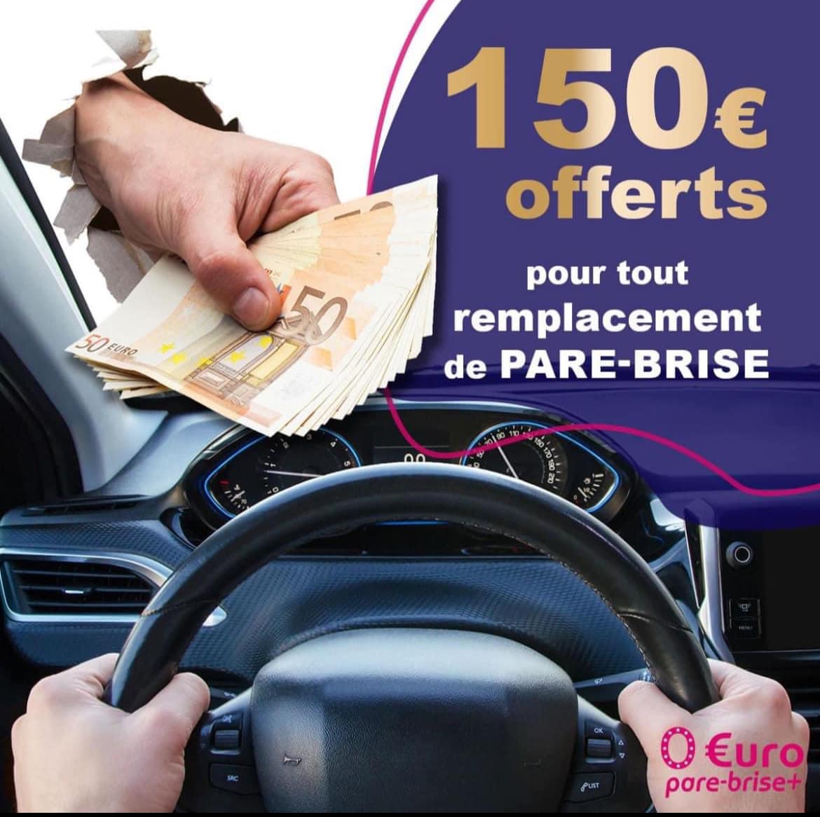 Offre spéciale EURO PARE BRISE+ Villeparisis