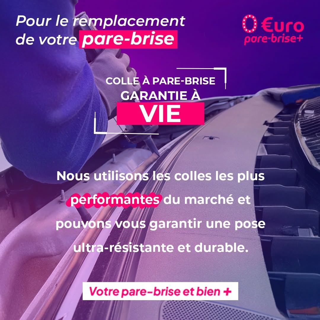 Offre spéciale EURO PARE BRISE+ Suivre le centre de Gray :
