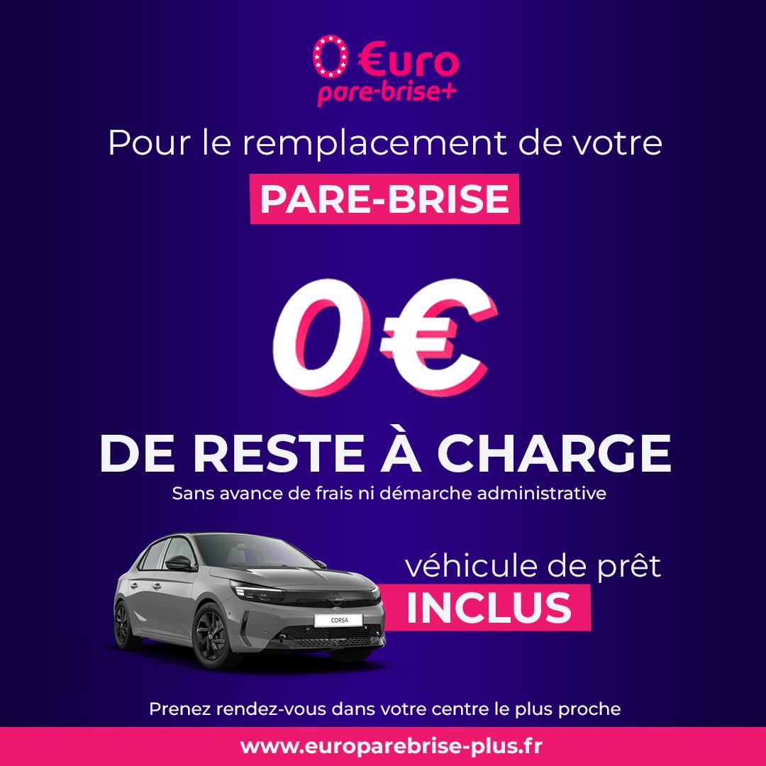 Offre spéciale EURO PARE BRISE+ Pamiers