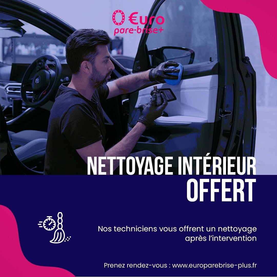 Offre spéciale EURO PARE BRISE+ Suivre le centre de Gray :