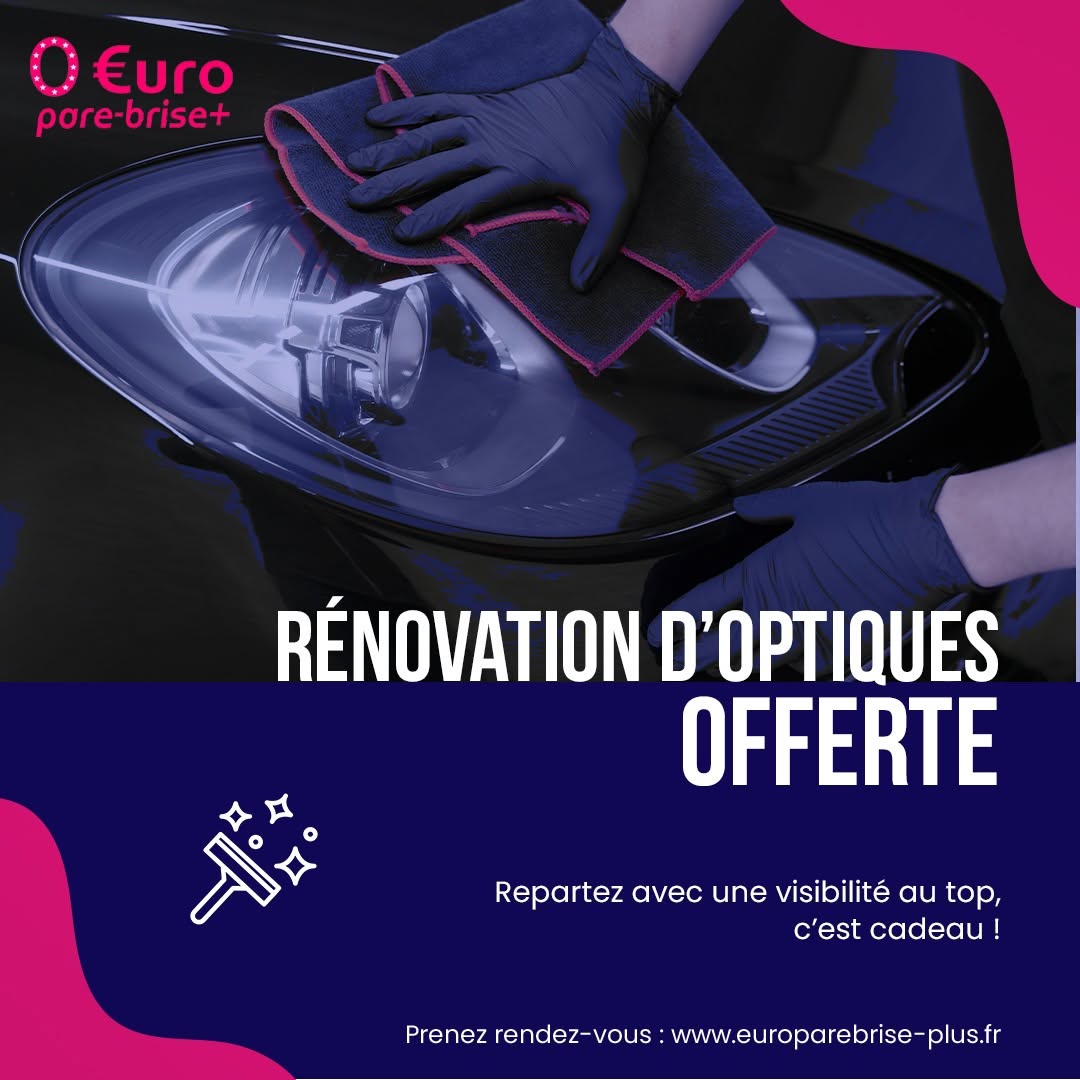 Offre spéciale EURO PARE BRISE+ Suivre le centre de Verdun :