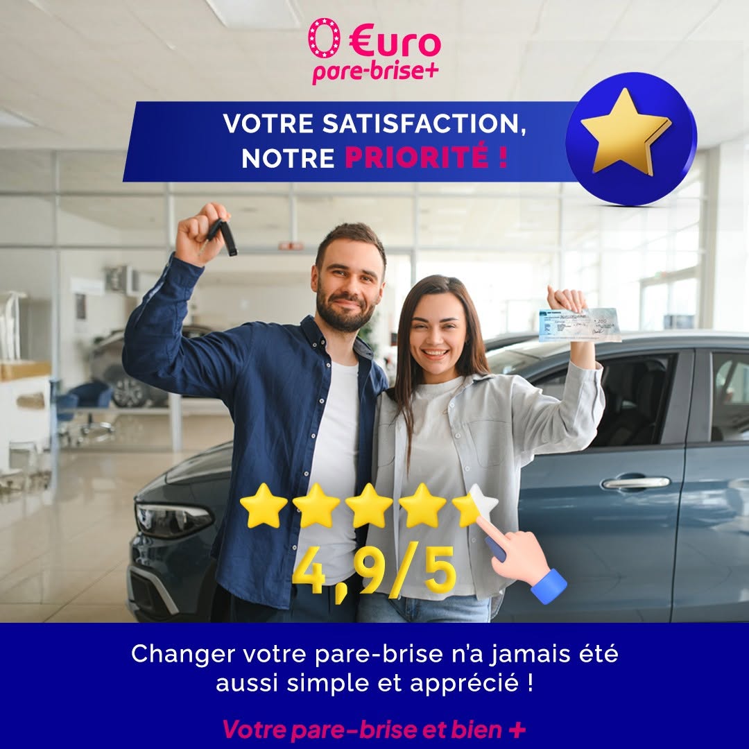 Offre spéciale EURO PARE BRISE+ Suivre le centre de Verdun :