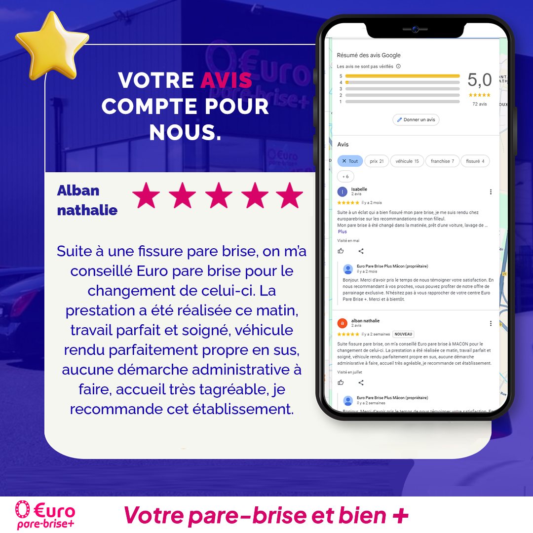 Offre spéciale EURO PARE BRISE+ Avignon