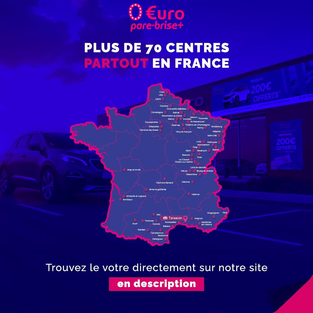 Offre spéciale EURO PARE BRISE+ Saint dié