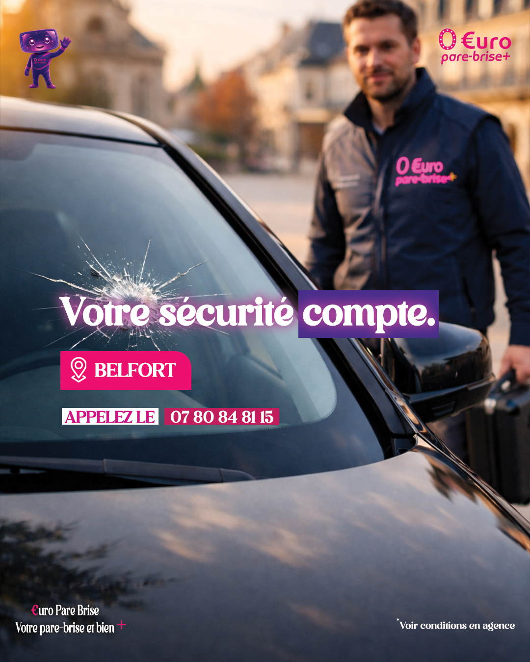 Offre spéciale EURO PARE BRISE+