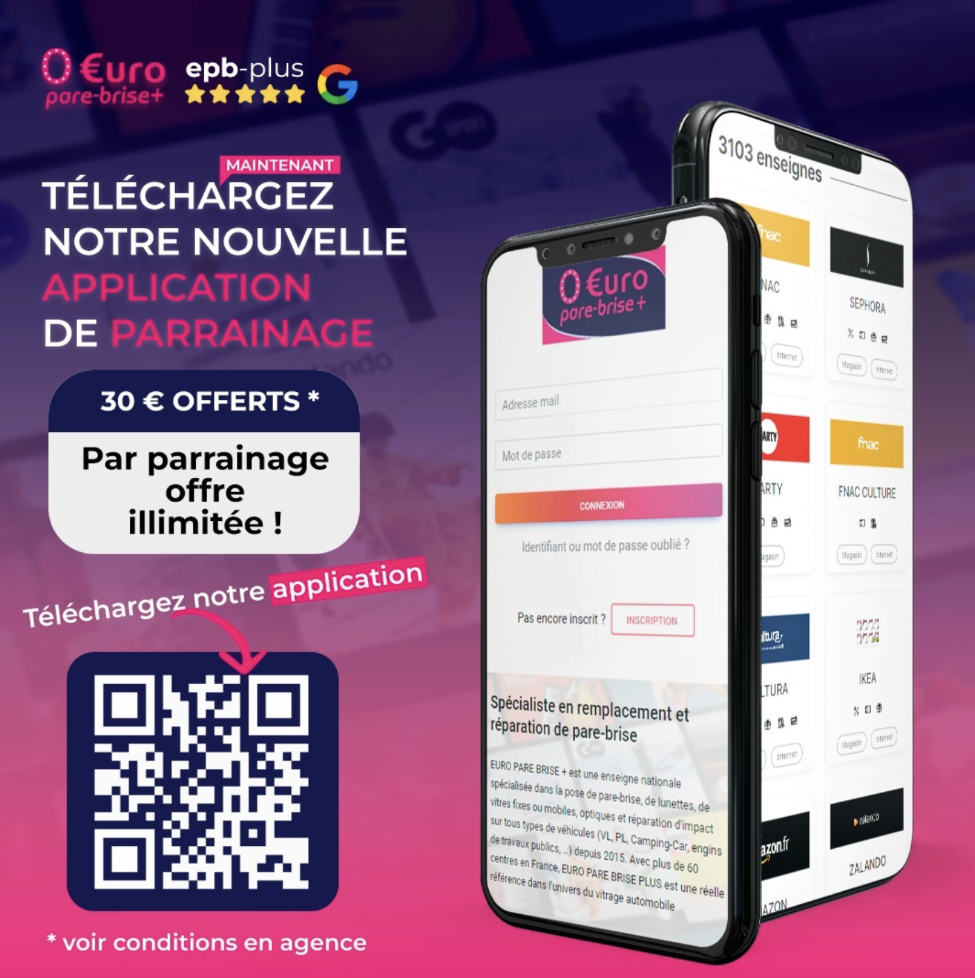 Offre spéciale EURO PARE BRISE+ Suivre le centre de Perpignan :