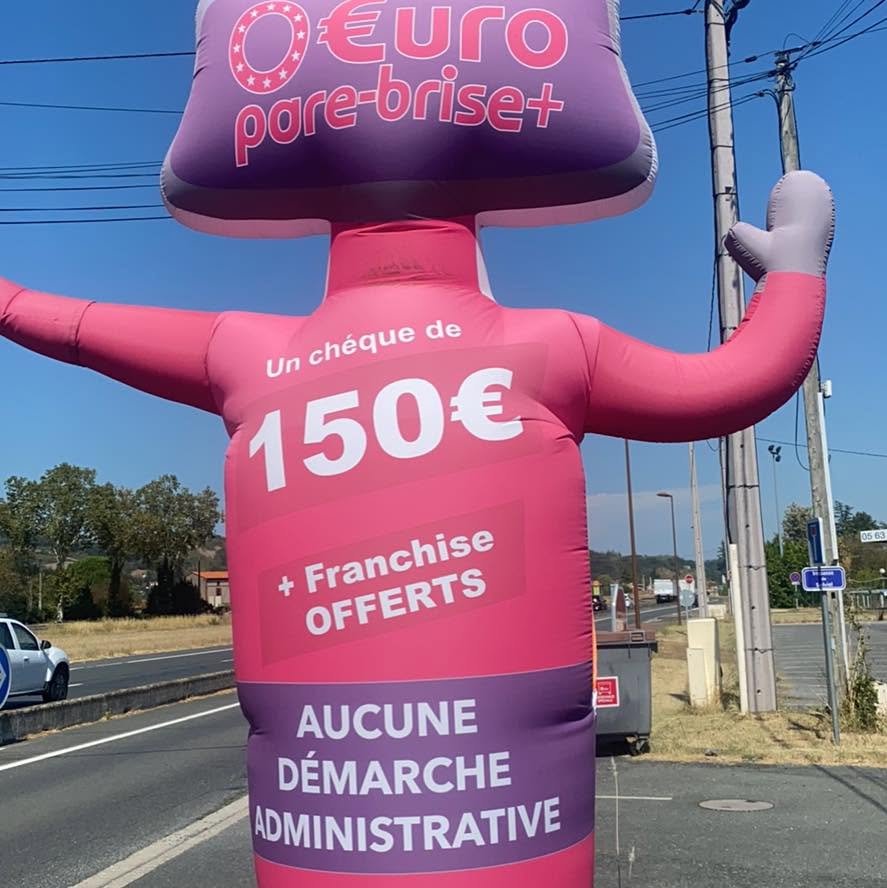 Offre spéciale EURO PARE BRISE+ Suivre le centre de Mâcon :