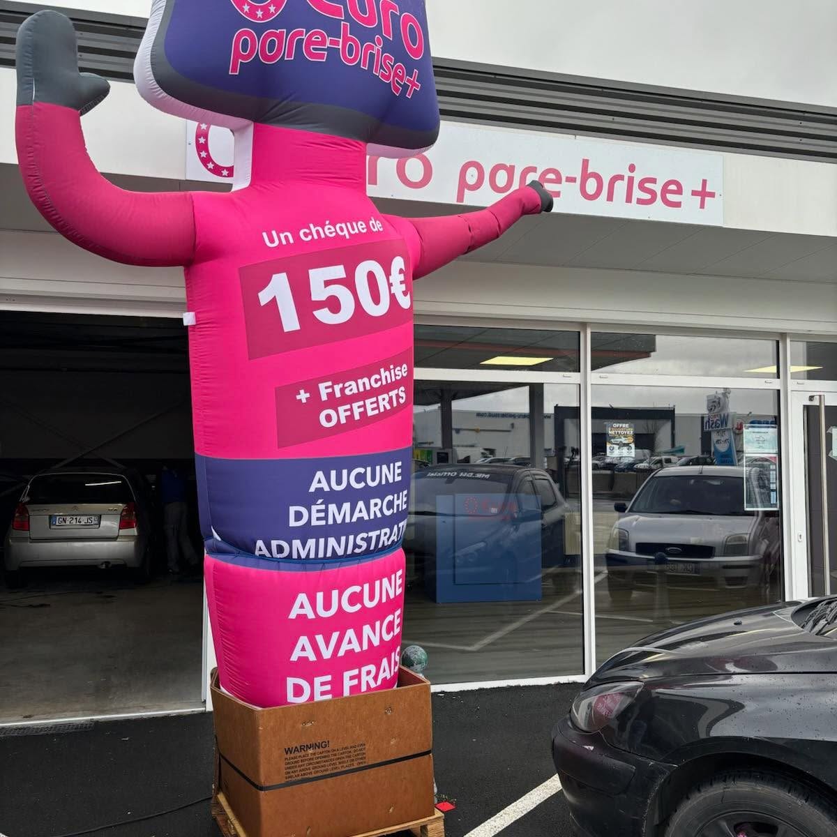 Offre spéciale EURO PARE BRISE+ Suivre le centre de Mâcon :
